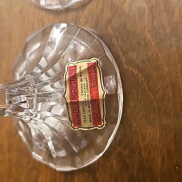 2 Hofbauer The Byrdes Collection Crystal Wine Glasses - No Chips or Scratches - Picture 4 of 4